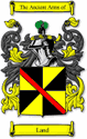 Land Code of Arms English Family Shield