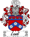 Landi Family Coat of Arms - Italian