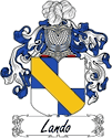 Lando Family Coat of Arms - Italian