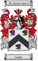 Landon Code of Arms English Family Shield