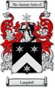 Langdell Code of Arms English Family Shield