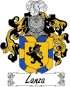 Lanza Family Coat of Arms - Italian