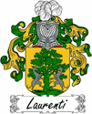 Laurenti Family Coat of Arms - Italian