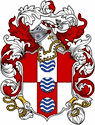 Lavender Family Shield - Coat of Arms - English / Welsh