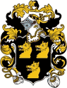 Laver Family Shield - Coat of Arms - English / Welsh