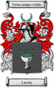 Lavery Family Shield Ireland Coat of Arms