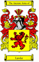 Lawler Family Shield Ireland Coat of Arms