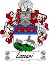 Lazzari Family Coat of Arms - Italian