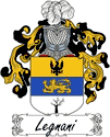 Legnani Family Coat of Arms - Italian