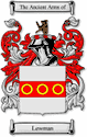 Lewman Code of Arms English Family Shield