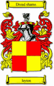 Leyton Code of Arms English Family Shield