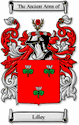 Lilley Code of Arms English Family Shield