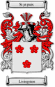 Livingston Code of Arms English Family Shield