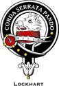 Lockhart Clan Badge / Scottish Clan Crest