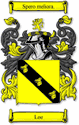 Loe Code of Arms English Family Shield