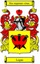 Logan Code of Arms English Family Shield