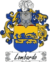 Lombardo Family Coat of Arms - Italian