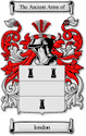 London Code of Arms English Family Shield