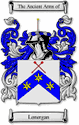 Lonergan Family Shield Ireland Coat of Arms