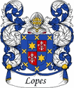 Lopes Family Code of Arms - Crest