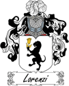 Lorenzi Family Coat of Arms - Italian