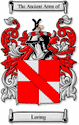 Loring Code of Arms English Family Shield