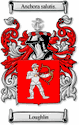 Loughlin Family Shield Ireland Coat of Arms