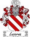 Lucerna Family Coat of Arms - Italian