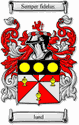 Lund Code of Arms English Family Shield