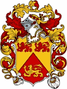 Lund Family Shield - Coat of Arms - English / Welsh