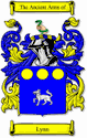 Lynn Family Shield Ireland Coat of Arms