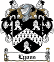 Lyons (Westmeath) Family Crest