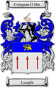 Lysaght Family Shield Ireland Coat of Arms