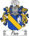 Pace Family Coat of Arms - Italian