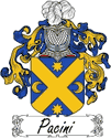 Pacini Family Coat of Arms - Italian