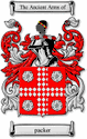 Packer Code of Arms English Family Shield