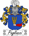 Pagliacci Family Coat of Arms - Italian