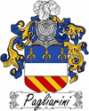 Pagliarini Family Coat of Arms - Italian