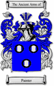 Painter Code of Arms English Family Shield