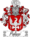 Palazzi Family Coat of Arms - Italian