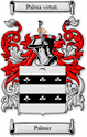 Palmer Code of Arms English Family Shield