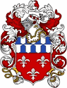 Palmes Family Shield - Coat of Arms - English / Welsh