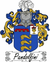 Pandolfini Family Coat of Arms - Italian