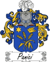 Panici Family Coat of Arms - Italian