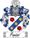 Panizzi Family Coat of Arms - Italian