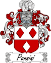 Pannini Family Coat of Arms - Italian