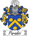 Paradisi Family Coat of Arms - Italian