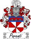 Parenti Family Coat of Arms - Italian