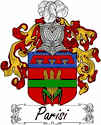 Parisi Family Coat of Arms - Italian