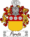 Paruta Family Coat of Arms - Italian